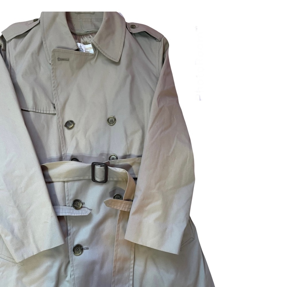 London Fog Men’s Trench Coat - Picture 4 of 10